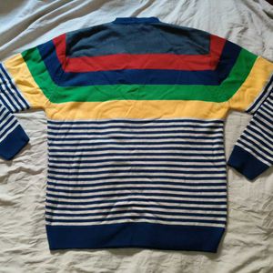 Men's Woollen Multicolour Sweater