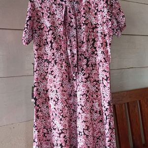 Cotton Floral Dress