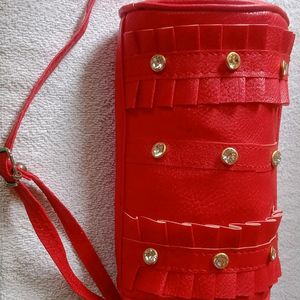 Red Sling Bag