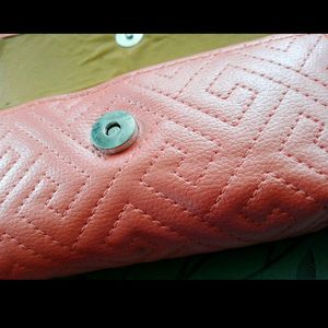 Peach Clutch Purse