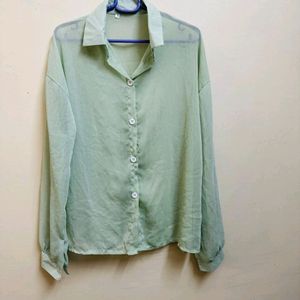 Sea Green Women Top