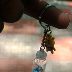 Miniature Bottle Keychain