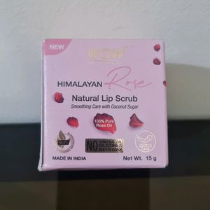 WOW - HIMALAYAN ROSE Natural Lip Scrub