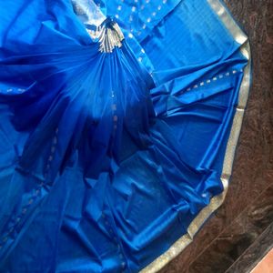 ROYAL BLUE SAREE FOR FESTIVE..