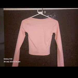 Woman Square Neck Haltered Top