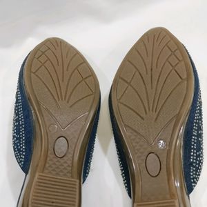 Navy Blue Half Shoes For Sell