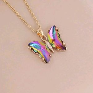 Stylish Butterfly Necklace for Women and Girls🩷