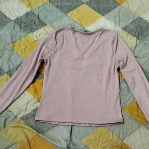 HARPA peach long-sleeve