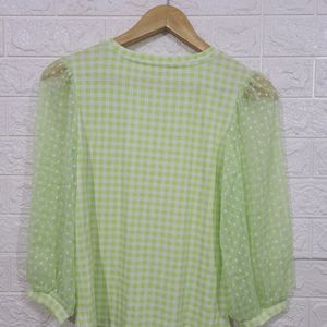 AND Green Top | Bust 36 | Length 21