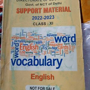 Support Material For Class 11th English