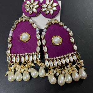 Fabric Fancy Earrings