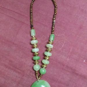 Necklace With Round Pendant