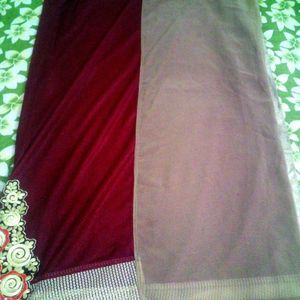 Double Shade Saree