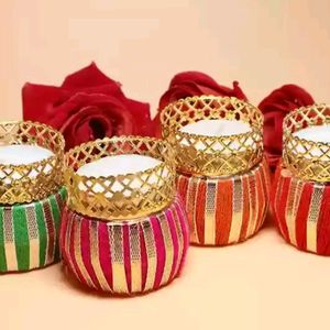 Matki Style Diya(pack Of 4)