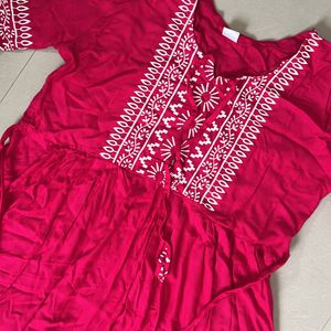 Pink Kurti