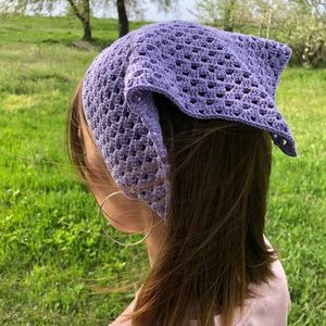 Hair Bandana Crochet