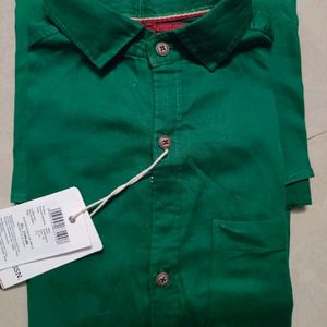 Brand New Shirt In Green Colour