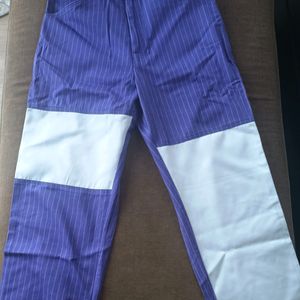 Purple Patchwork Pants (M)