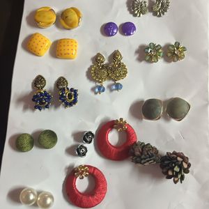 18 Stud And Earrings