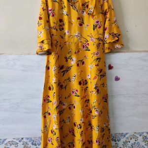 Maxi Dress Floral Printed