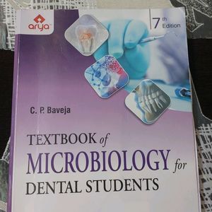 Textbook Of Microbiology For Dental Students