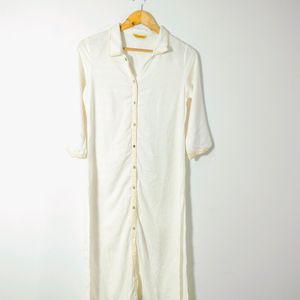 White Casual Kurta (Women's)