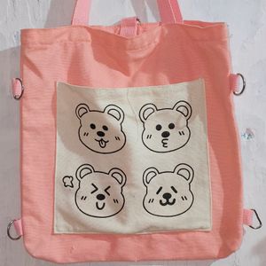 Cute pink Tote Bag