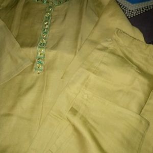 light green CLR new suit no use