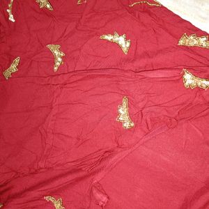 This Kurti In Maroon Beutiful Colour,