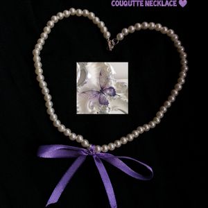 Couqutte Necklace 💜