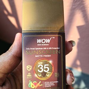 WOW Skin Science Sunscreen