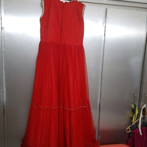 Red Sequin Gown