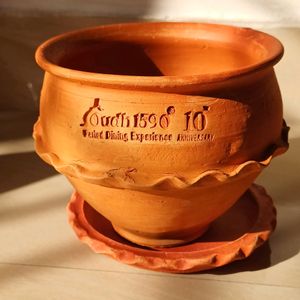 Terracotta/ Clay Biriyani Handi - 1 Piece