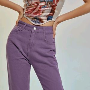 URBANIC purple Jeans