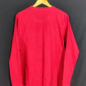 🍒Bewakoof Red Cotton Shirt For Men ⭐