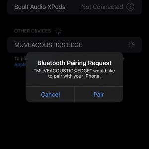 MUVEACOUSTICS EDGE Bluetooth Earphone