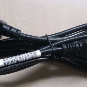 3 Pin Male To Female Computer Power Cable