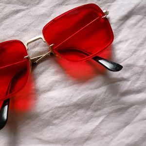 Red Glass Goggles