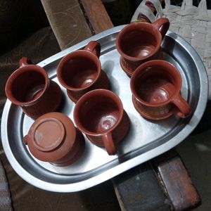 Unique Six Cups No Broken