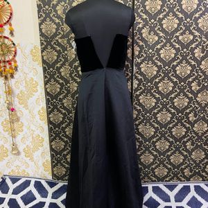 Classy Black Tube  Gown