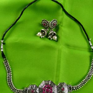 Necklace Set With Earrings