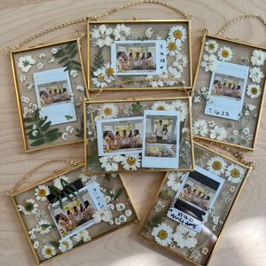 Customised polaroid photo frames