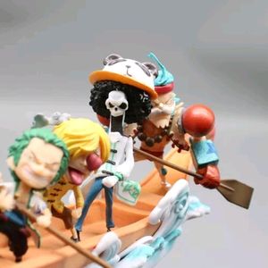 The Straw Hat Pirates Bust Dragon Boat Scene