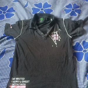 Black Polo Tshirt For Mens