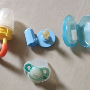 Kids Pacifier, Brush,Mee Pacifier & Honey Pacifie