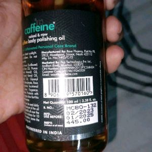 Mcaffine Raw And Naked Body Oil