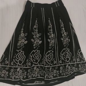 A Line Midi Skirt