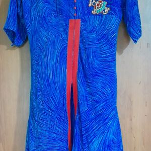 Kurti With Embroided Work