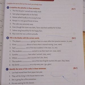 6th Class English Grammar Book