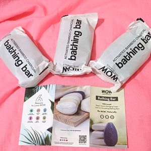 💥🆕️ WOW - Activated Bamboo Charcoal Bathing Bar